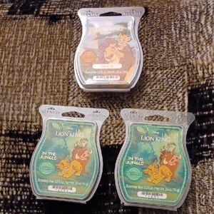 4/$60 New Scentsy Disney's "Lion King" Aromatic Wax - Set Of 3 Bars